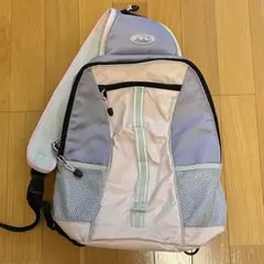 GAP メッシュポケット ショルダーバッグ パープル/ピンクのサムネイル