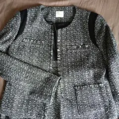 使い勝手抜群！ツイード素材セットアップスーツ