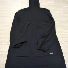 タートルネック 黒 カットソー　クレージュのサムネイル