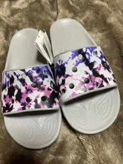 レア！！　Crocs カラフルビーチサンダル W 5/7