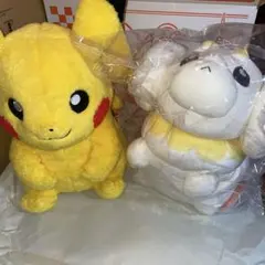 ポケモン　クラシックボアぬいぐるみ　ピカチュウ　もっちりっち　パピモッチ