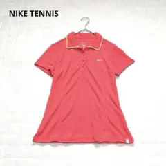 NIKE TENNIS ナイキテニス　半袖ポロシャツ　Dri-FIT ピンクのサムネイル