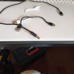 USBケーブル 3本セット 黒 白