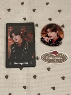 Xmasポップアップ　フォトカード　スンミン