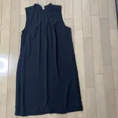 H&M ブラック ノースリーブ ワンピース EUR 36 Sサイズ