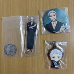 ウィンブレ　一番くじ　梅宮一　アクスタ　缶バッジ　ラバーチャーム