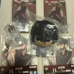 桃源暗鬼　一番くじ　桃角桜介　ぬいぐるみ　アクスタ　ミニ色紙　5点セット