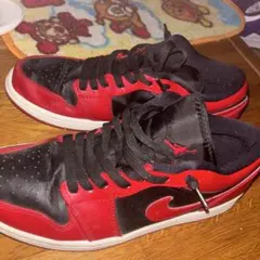 Nike Air Jordan 1 Low レッド/ブラック