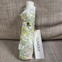 クリニークCLINIQUE 晴雨兼用 折りたたみ傘 花柄　紫外線防止加工50cmのサムネイル