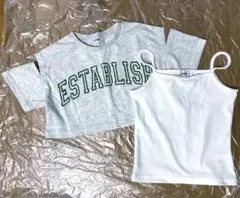 LTXC Tシャツとキャミソールセット　120サイズのサムネイル