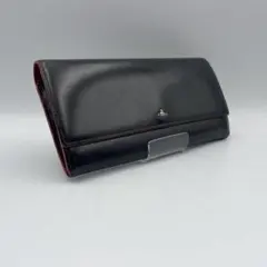 【Vivienne Westwood（ヴィヴィアン）】長財布 ブラック レザー