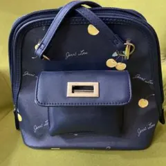 Jenni Love チェリー柄リュック ネイビーのサムネイル