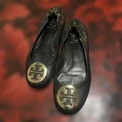 Tory Burch ブラック フラットシューズのサムネイル