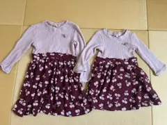 anyFAMワンピース　姉妹セット120 100