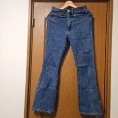 CECIL McBEE ダークブルー フレアジーンズ