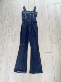 EMODA ダークデニム サロペット Sサイズ