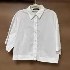 tricot COMME des GARCONS 半袖シャツ ホワイト - メルカリ