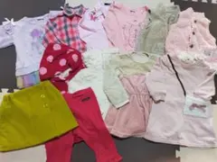 女の子子供服まとめ売り12点　70〜100cm