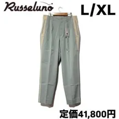 新品 ラッセルノ ゴルフ RSG 3D ポケット ロングパンツ イエロー L 5