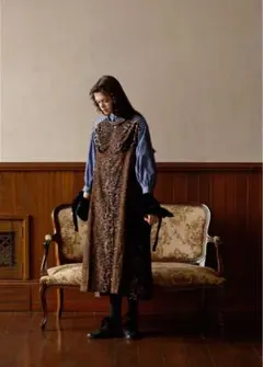 希少 Needles 20ss 総柄 ジレ ベスト パープル クリーニング済 - メルカリ