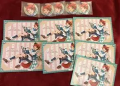 言ノ葉ワンダーランド 特典缶バッジ ブロマイド セット