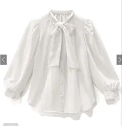 GRL 2Wayボウタイバンドカラーブラウス tu407