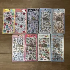 正規品　プチドロップステッカー　ディズニー　9種セット