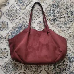 H&M トートバッグ ショッパー スウェードバッグのサムネイル