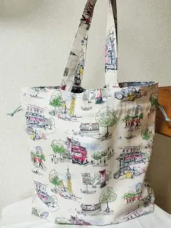 CathKidston✿巾着型大きなトートバッグ