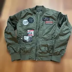 オリーブグリーン MA-1 フライトジャケット