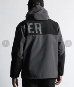 BLACK LABEL 3層構造 撥水加工 マウンテンパーカー