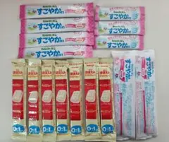 粉ミルク ほほえみ らくらくキューブ すこやか スティック