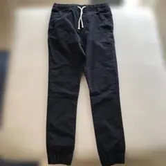 H&M ジョガーパンツ　黒　ブラック