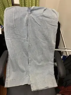 Casper John ライトブルー デニム ワイドパンツのサムネイル