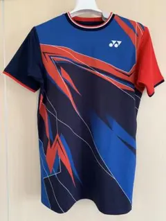 【美品】ヨネックス YONEX ゲームシャツ VERY COOL 紺×赤 SS