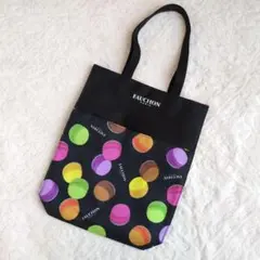FAUCHON フォション エコバッグ 手提げバッグ マカロン柄