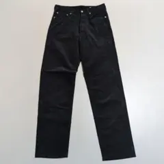 HYKE 24AW CORDUROY CLASSIC JEANS 32 ブラック