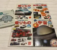 マクドナルドハッピーセット　小学校の図鑑NEOシリーズ 4冊 + カード