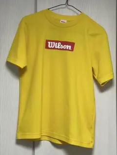 Wilson バドミントンシャツ 黄色