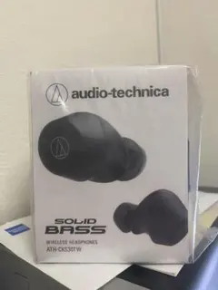 SOLID BASS ワイヤレスイヤホン ATH-CKS30TW BK ブラック