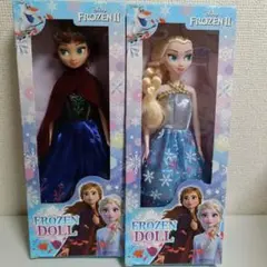 Disney Frozen II アナとエルサ人形セット