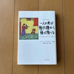 一人の男が飛行機から飛び降りる