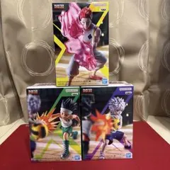 【最安】HUNTER×HUNTER フィギュア-ゴン キルア ヒソカ-G.I.編