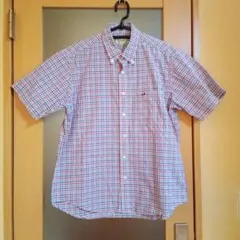 Crocodile★クロコダイル★メンズ★半袖シャツ★チェックシャツ★古着