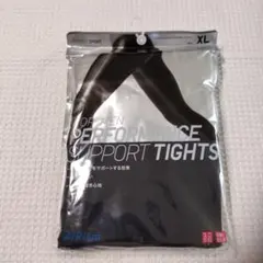 【新品未使用】ユニクロUVカットパフォーマンスサポートタイツ　XＬサイズブラック