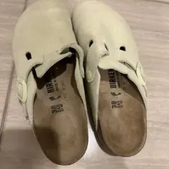 BIRKENSTOCK スエード サボ サンダル 38のサムネイル