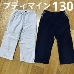 ハーフパンツ 2点セット グレー ネイビー