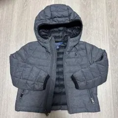 ラルフローレン ダウン　3T グレー　ブラック