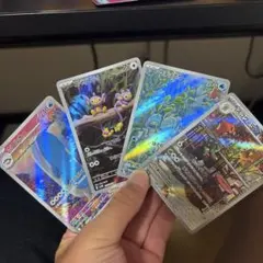 ポケモンカード AR 4枚セット　海外で人気奮闘中‼️のサムネイル
