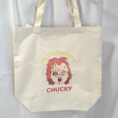 CHUCKY トートバッグ キャラクターイラスト付き